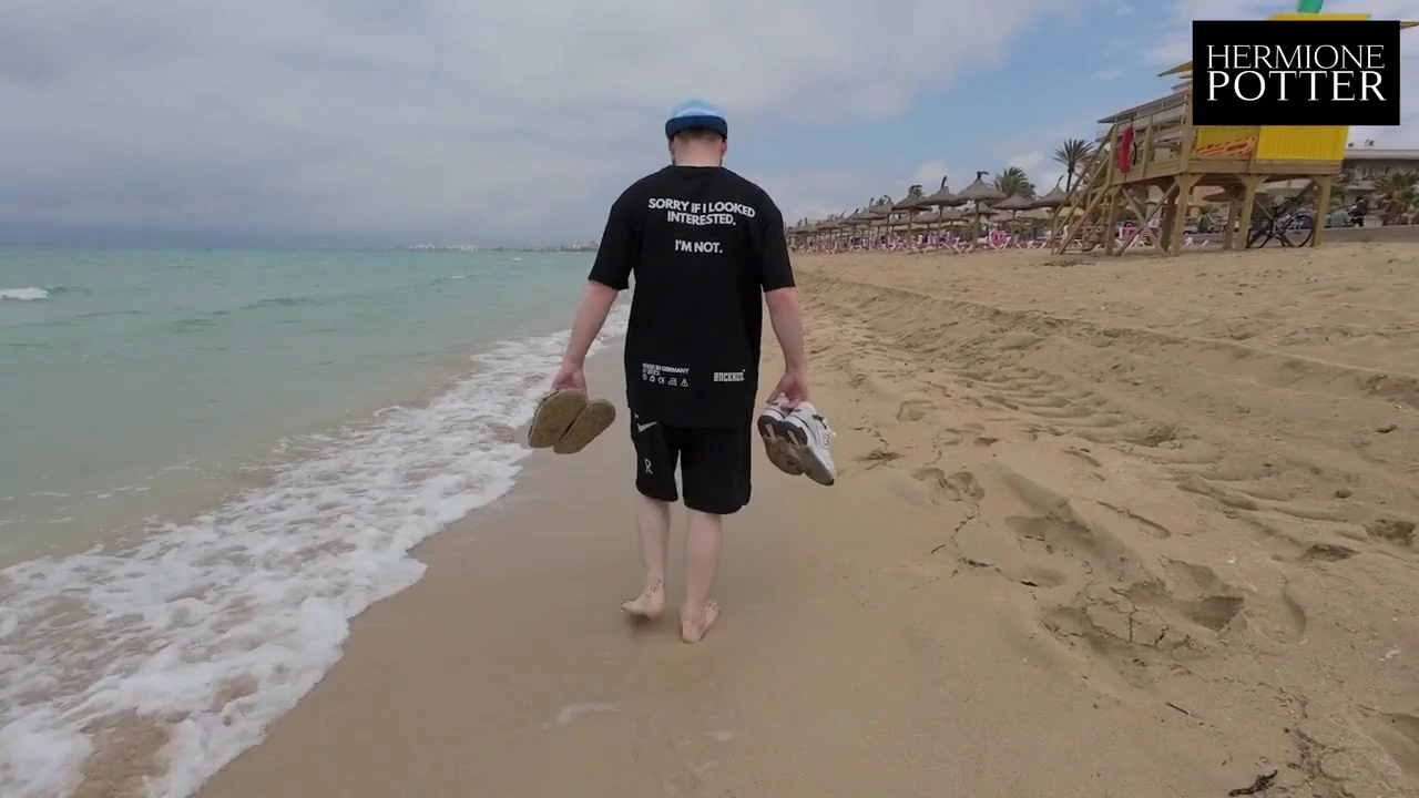He makes love to me in El Arenal, Mallorca. The maid comes in but he does not stop and keeps on having sex with me. Vlog porn video