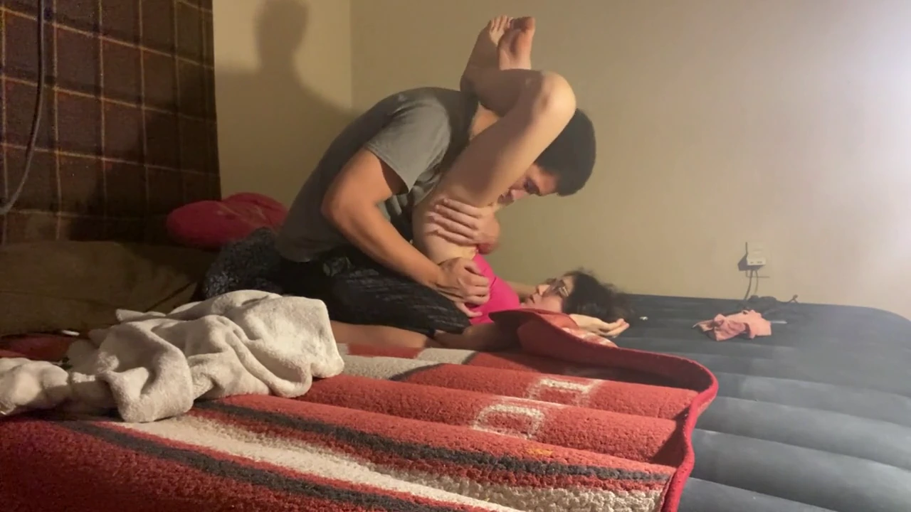 Philyra Lujan and her partner in a rough and intense sexual experience porn video